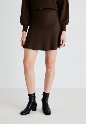 MERCY EAST SKIRT - A-line skjørt - slate black