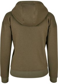 Urban Classics HOODY - Majica s kapuljačom i patentnim zatvaračem - olive