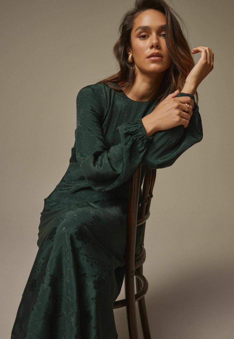 Jupe Midi Laura Ashley, Femme, UK 16, Marron, Laine, Coupe A-ligne