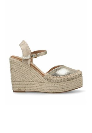 TINA S - Sandalias con plataforma - gold