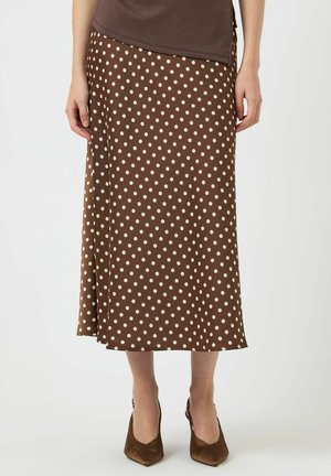 YASPELLA MIDI  - Jupe trapèze - pinecone