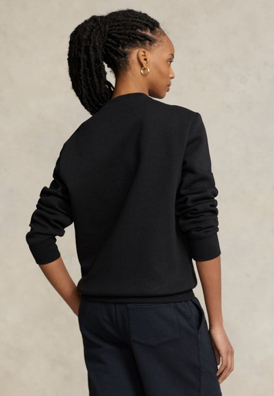 Polo Ralph Lauren LONG SLEEVE - Bluză de molton - black