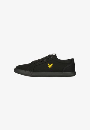 Lyle & Scott, SNEAKER HALKET - Sneakers laag - ls black mono
