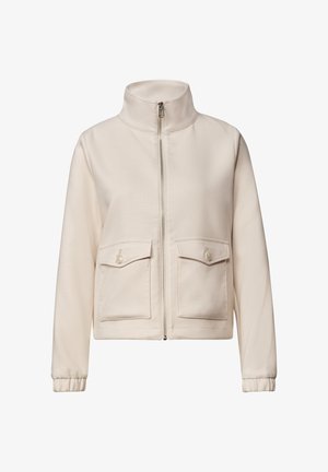 Street One, JACKET WITH STAND-UP COLLAR AND ZIPPER - Leichte Jacke - clay sand