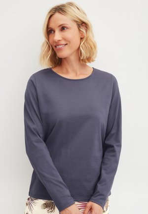 FAVOURITES JOURNEY LANGARM - Nachtwäsche Shirt - graystone