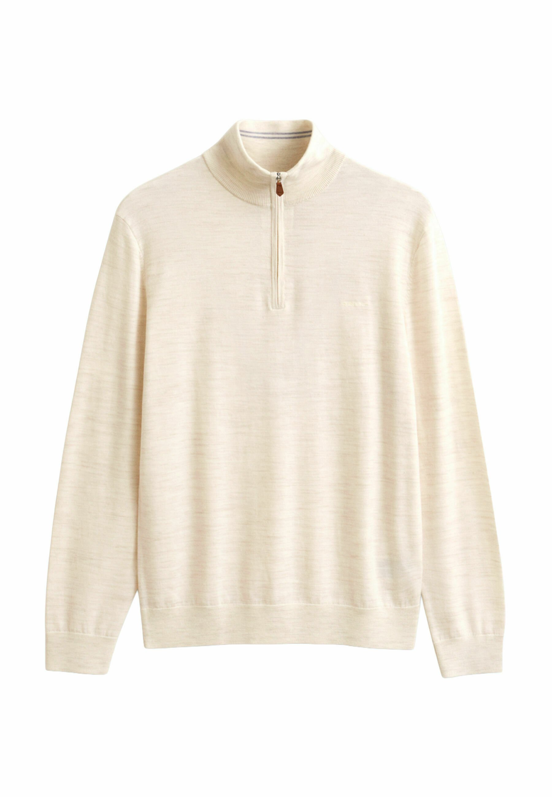 GANT EXTRA FINE HALF-ZIP - Svetr - seed melange