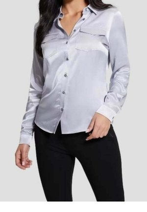 Hemdbluse - light grey