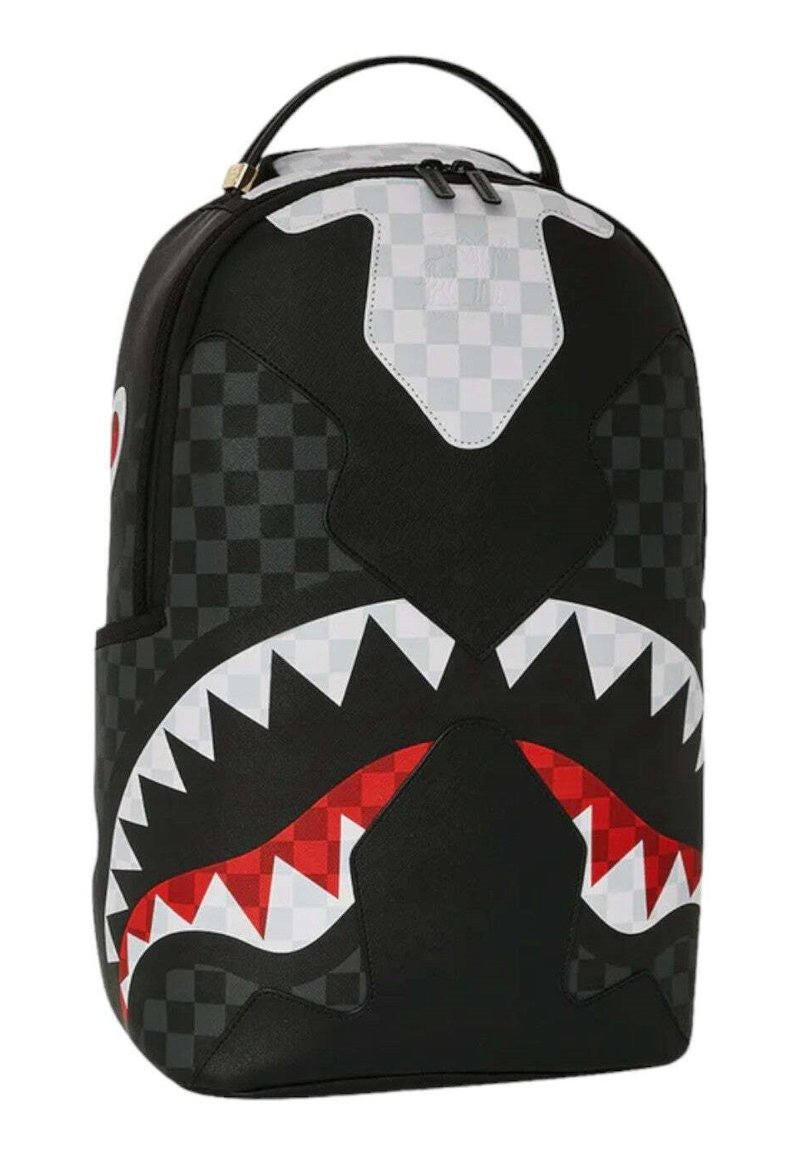 Sprayground TRIPLE DECKER - Mochila - black grey