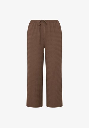 Yours Clothing, WIDE , brązowy