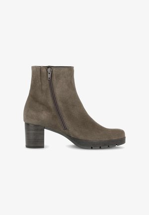 Gabor, GABOR PLATEAU STIEFELETTE - Stivaletti con plateau - mohair