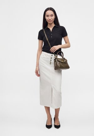 Lauren Ralph Lauren, SATCHEL SMALL - Handbag - botanic green