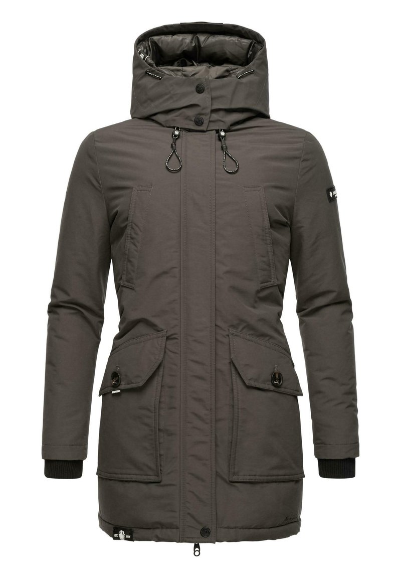 Navahoo - BLIZZARDSTORM - Parka - dark grey, Ampliar