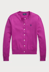 LONG SLEEVE  - Adīta jaka - vivid pink