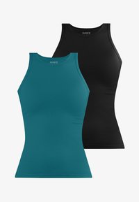 Unausgewählt, petrol schwarz