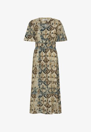 b.young, BYINGKAR DRESS - Hverdagskjole - birch ethnic