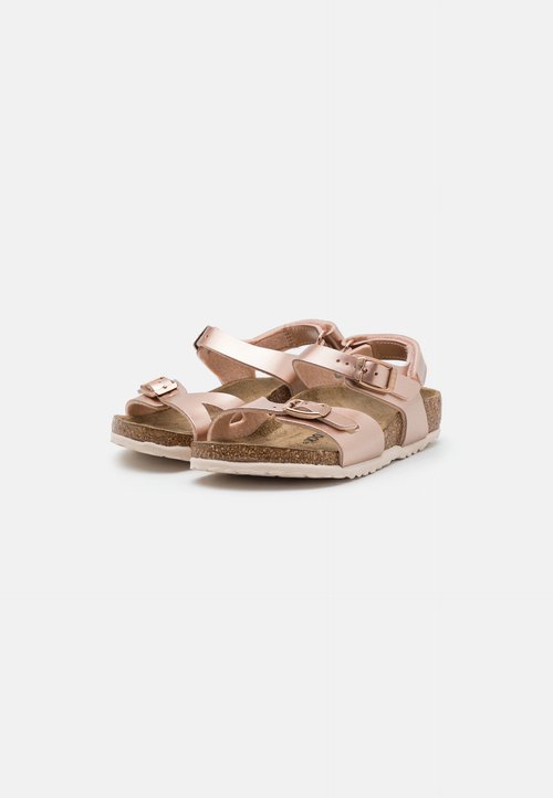 Birkenstock RIO AS KIDS ELECTRIC METALLIC NARROW - Sandals - electric metallic copper — foto 2