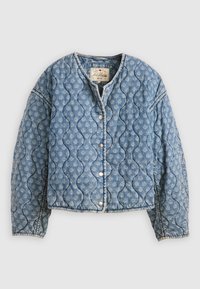 RUMER QUILTED LINER  - Denimová bunda - blue denim
