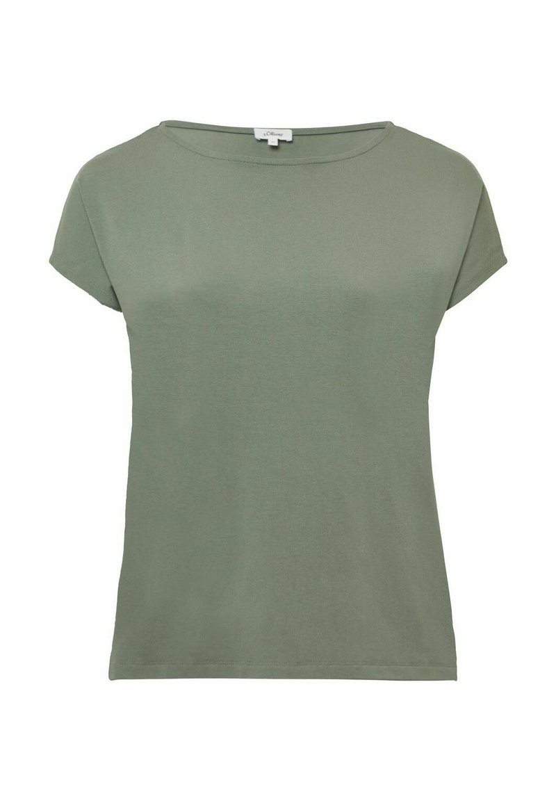 s.Oliver CURVE - T-Shirt basic - grün
