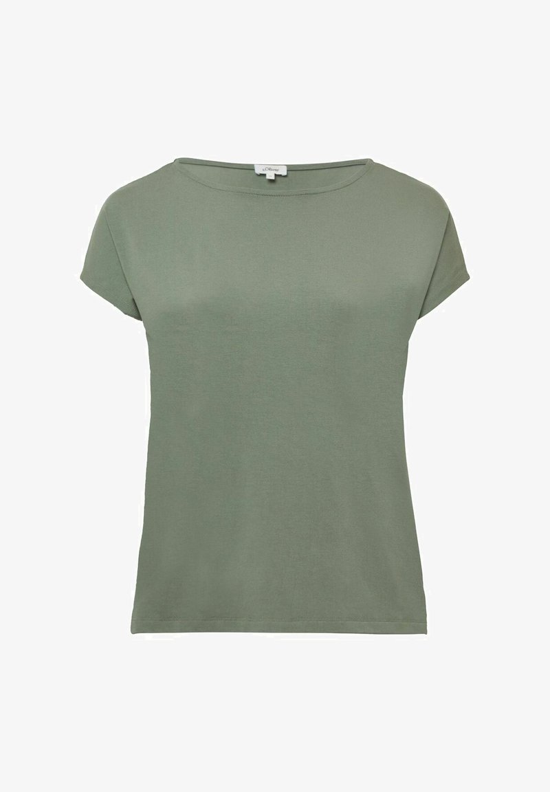 s.Oliver CURVE - T-Shirt basic - grün