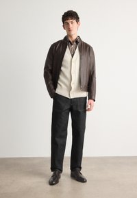 BOSS TAYIL - Sapatos elegantes de atacadores - dark brown