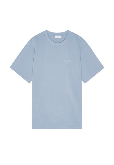 NN.07 LOGO - T-shirt basic - powder blue