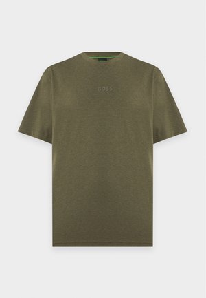BOSS, TEE - T-shirt basique - khaki