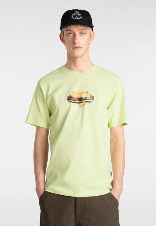 TIMES UP - T-Shirt print - shadow lime