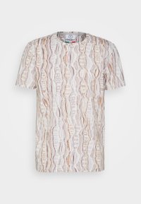 UNISEX - T-shirt print - beige/offwhite/grey/brown