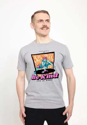 MATT KEELING BE KIND - T-Shirt print - light heather grey