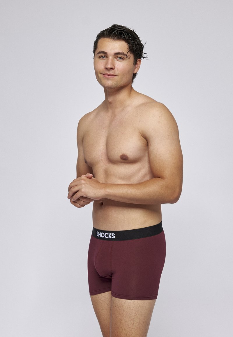 SNOCKS 6 PACK - Boxer Briefs - rot
