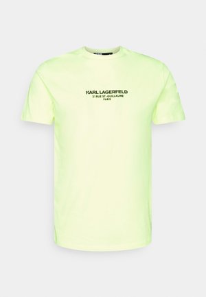 T-Shirt print - yellow