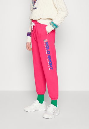 POLO SPORT FLEECE SWEATPANT - Teplákové kalhoty - hot pink