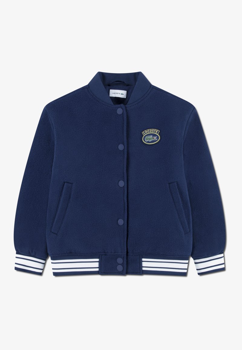 Lacoste VARSITY JACKET - Bomber stiliaus striukė - marine