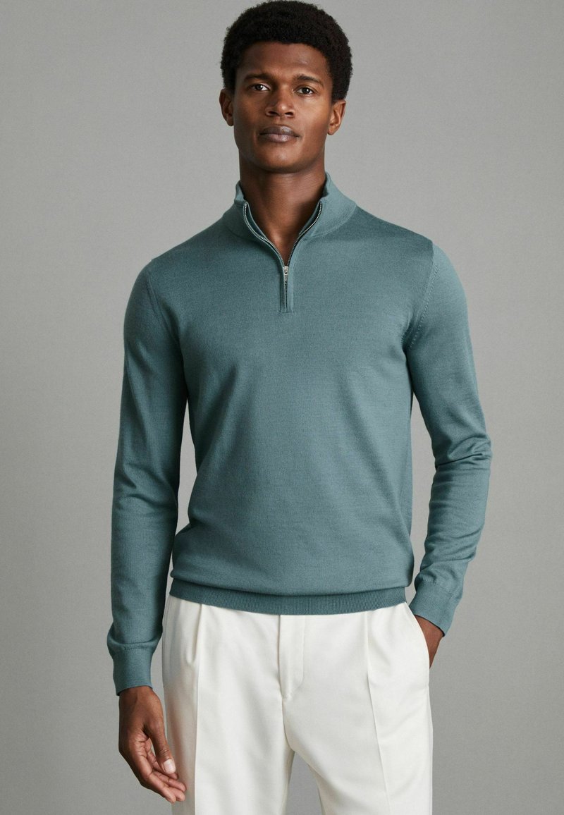 Reiss Džemperis - ocean green