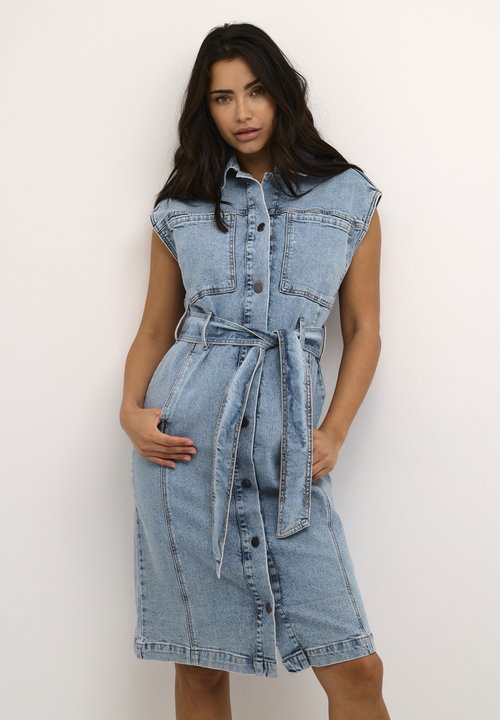 Robe Vero Moda Fenja Denim Short Femmes
