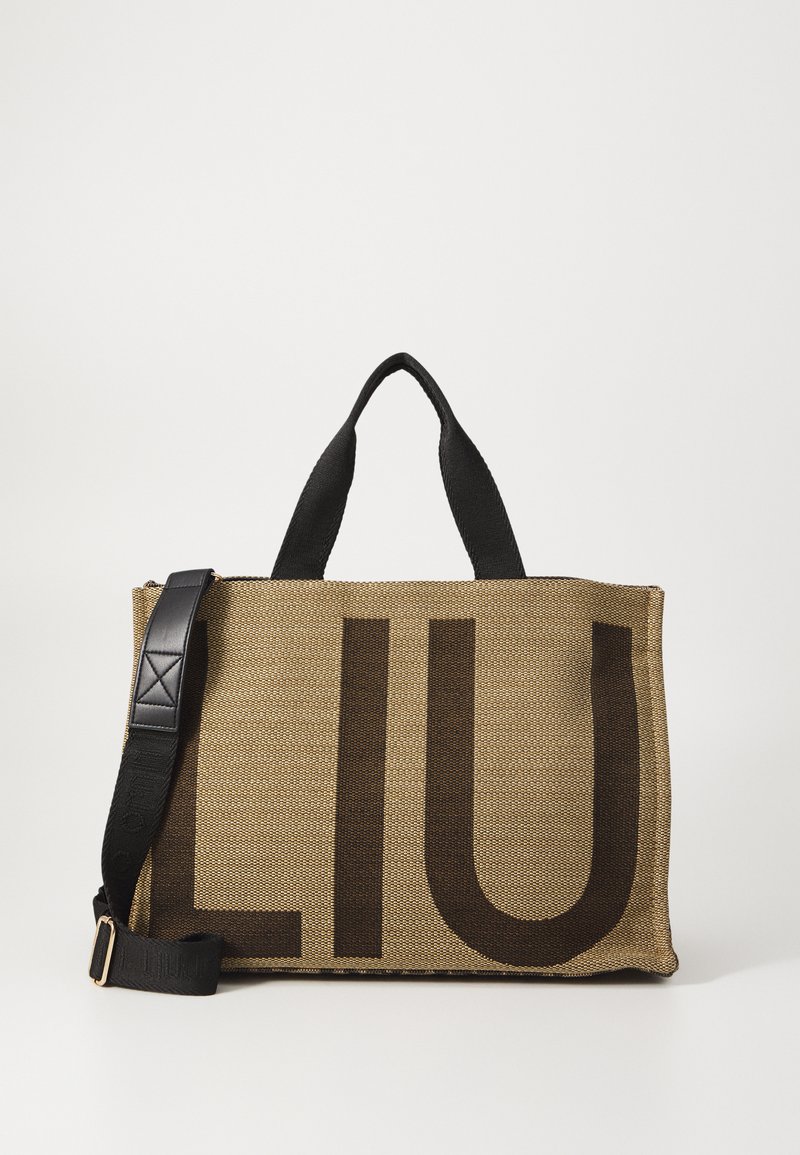 LIU JO LOGO SATCHEL BAG LIU JO TOTE LOGO ANIMALIER Tote bag