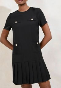Lipsy REGULAR FIT - SHORT SLEEVE - Kasdienė suknelė - black