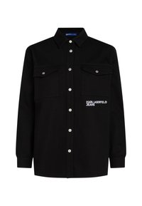 Karl Lagerfeld Jeans OVERSHIRT - Gombos blúz - black