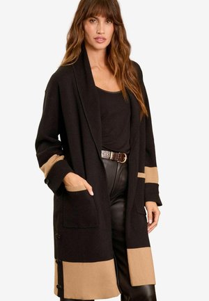 Love & Roses LONGLINE - Cardigan - navy blue