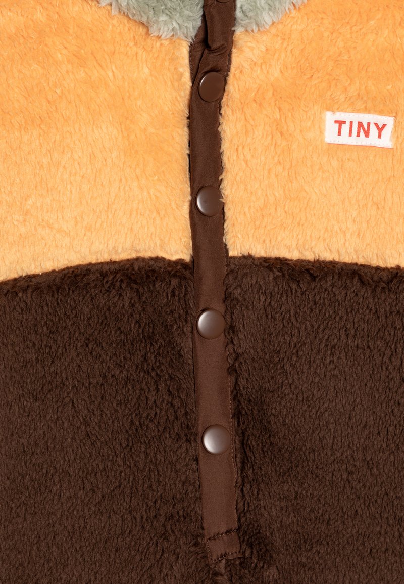 TINYCOTTONS POLAR ONEPIECE UNISEX - Jumpsuit - dark brown/soft 