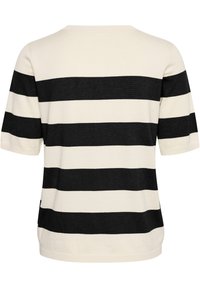 Kaffe Camiseta estampada - black