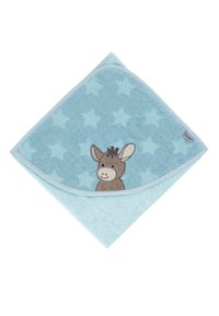 Sterntaler Kapuzenbadetuch Emmi - Bath towel - light blue