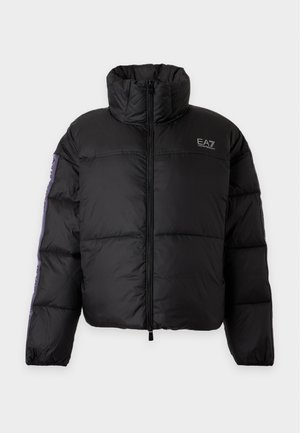 EA7 Emporio Armani, NATURAL PADDED JACKET - Χειμωνιάτικο μπουφάν - black