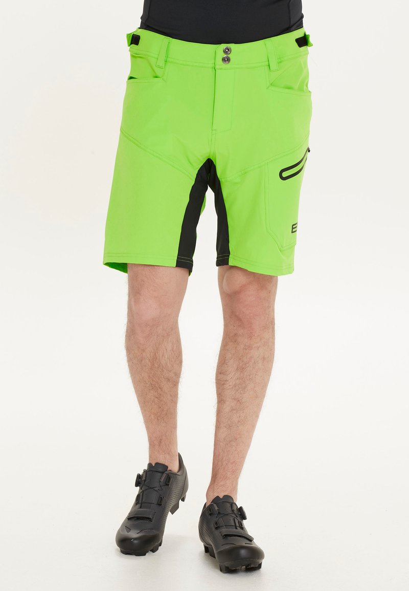Endurance JAMAL M 2 IN 1 RADSPORT BIKE FAHRRAD - Friluftsshorts - green flash