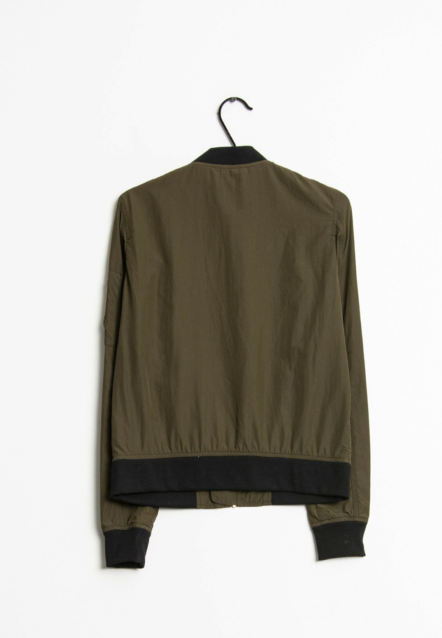 Zara Bomber Jacket - green - (Pre-owned 
