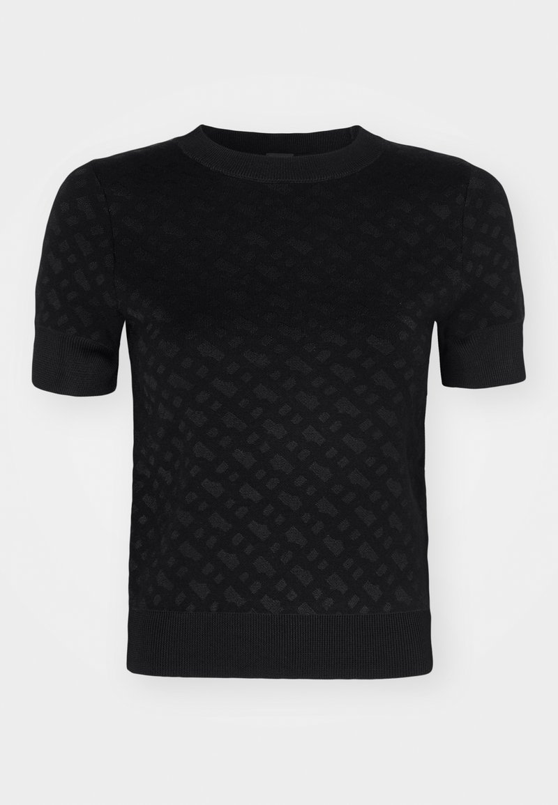 Boss T-shirt print zwart Boss T-shirt print zwart