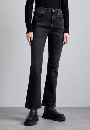 Agolde NICO - Vaqueros bootcut - hotline/washed black