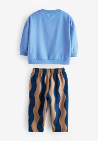 Next LONG SLEEVE AND SET - Trainingsanzug - blue safari