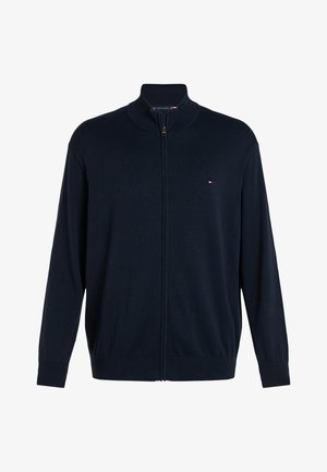 Tommy Hilfiger, ESSENTIAL ZIP - Strickjacke - desert sky