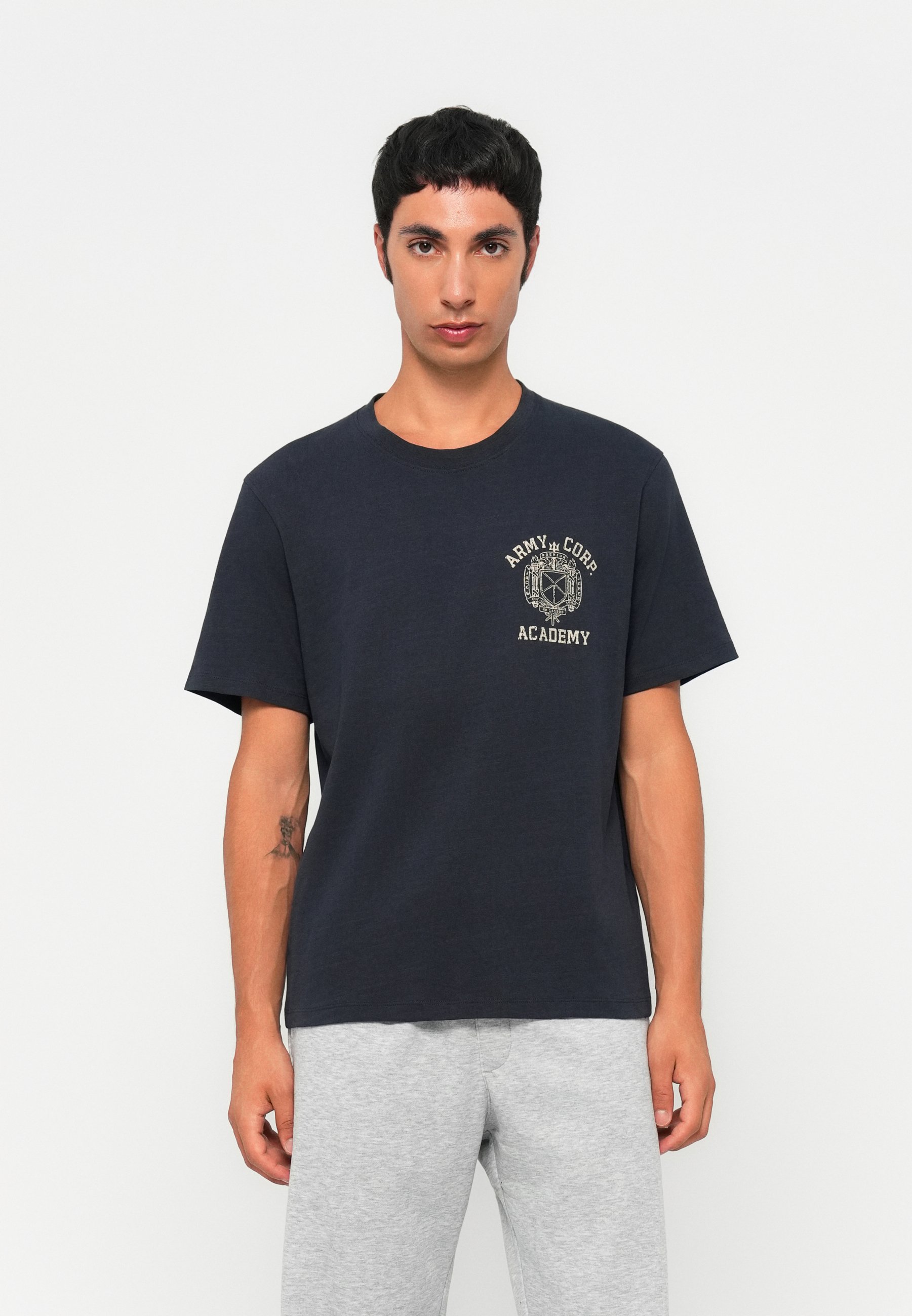 T-shirt Jack & Jones Originals Homme – Bleu, Taille M, Coton Imprimé